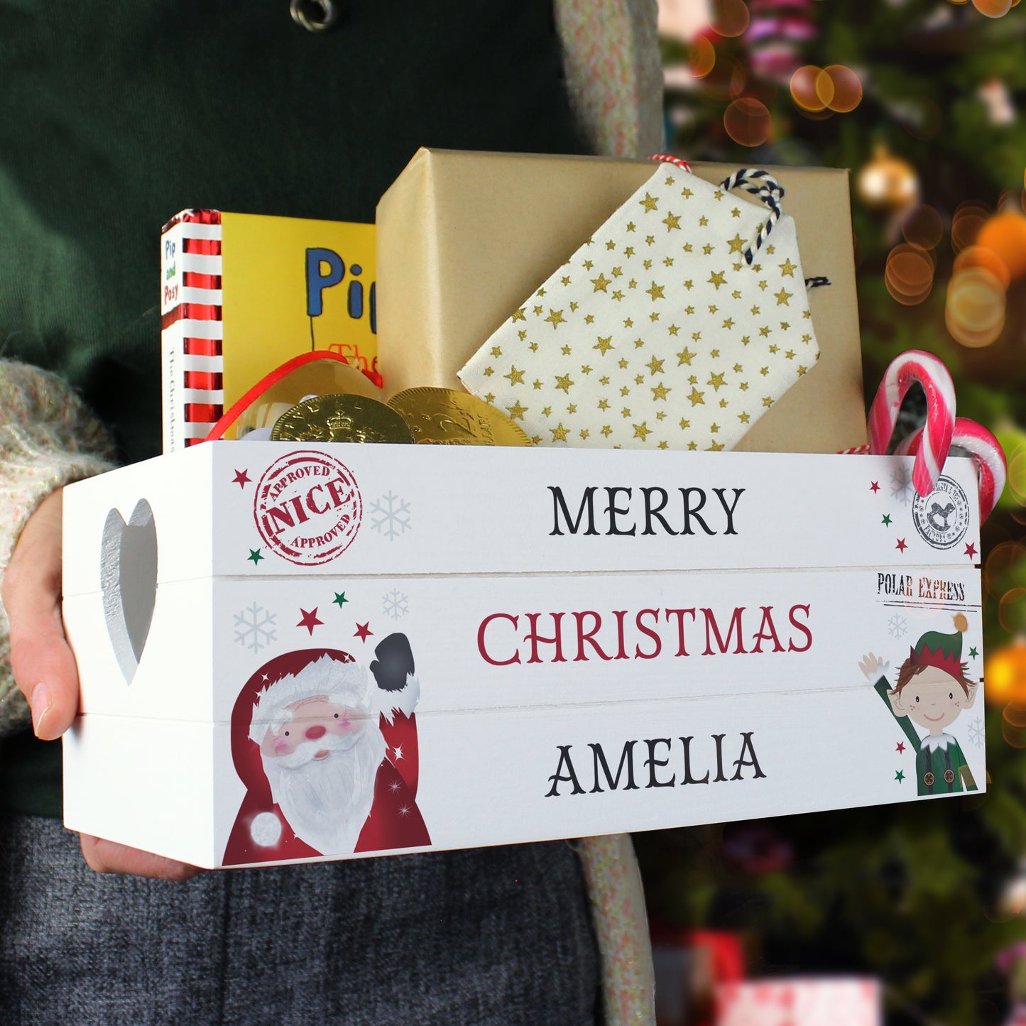 PERSONALISED CHRISTMAS CRATE