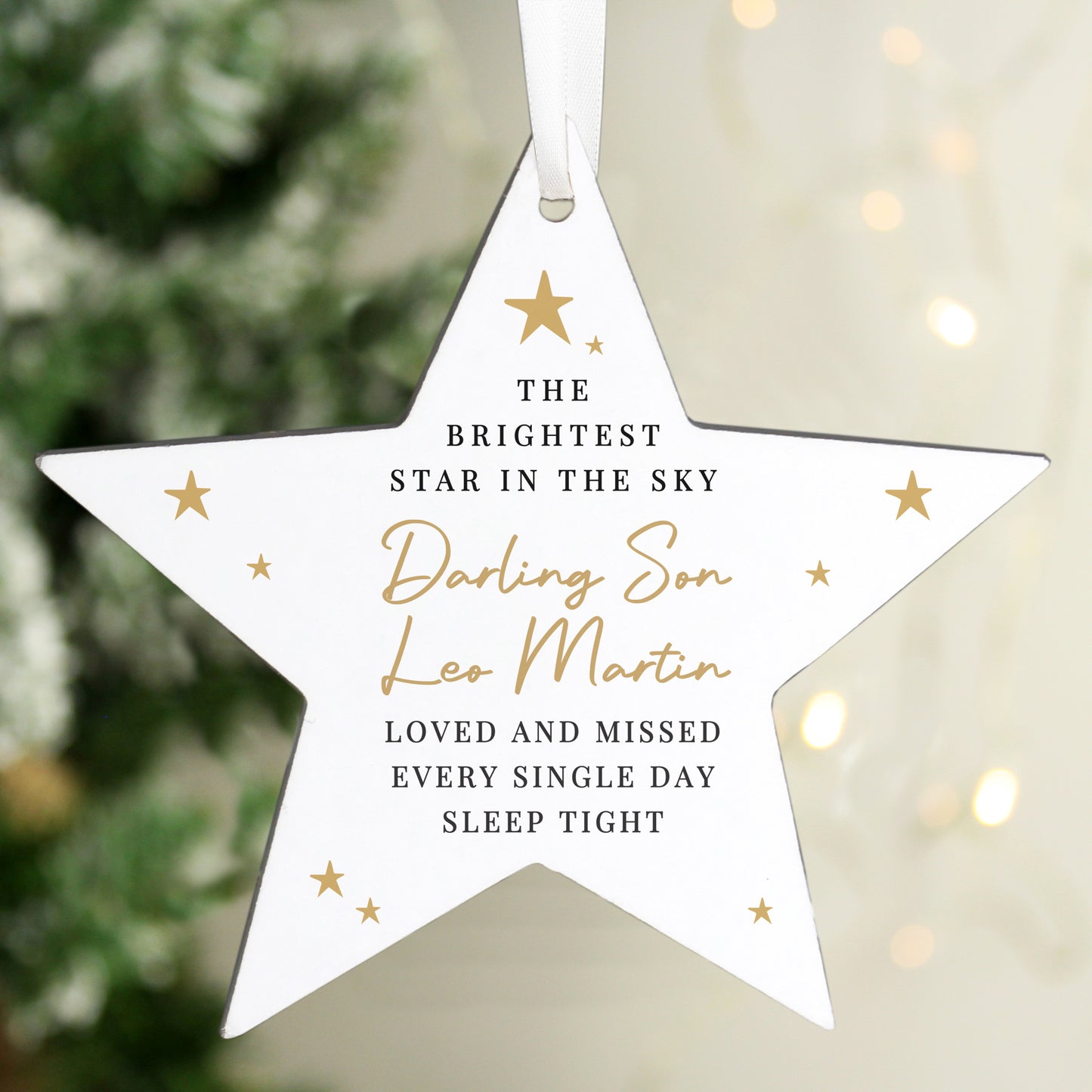 CHRISTMAS MEMORIAL STAR