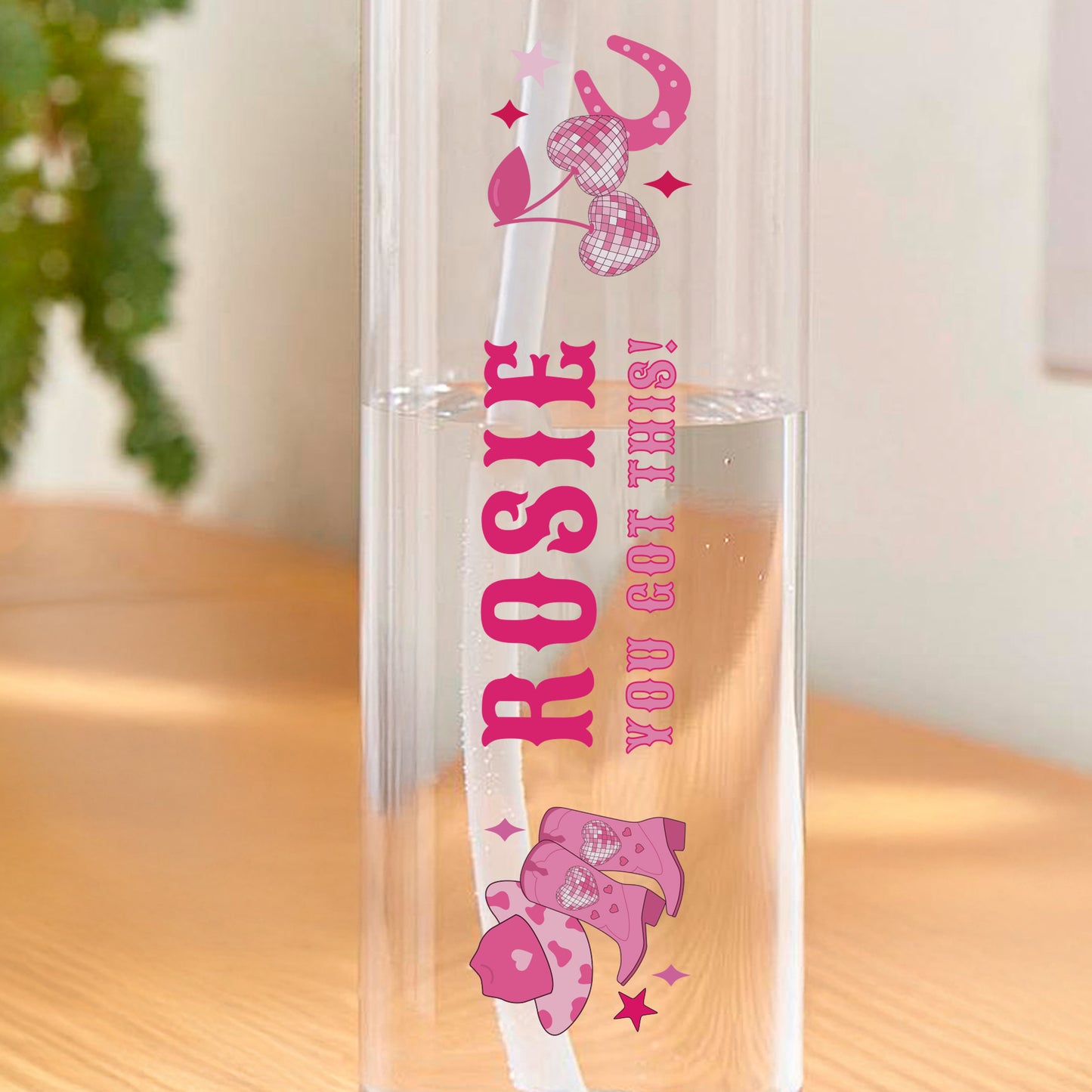 COWGIRL WATER BOTTLE