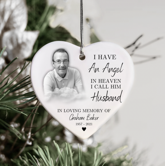 MEMORIAL CERAMIC HEART