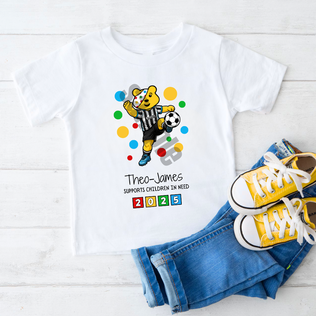 NUFC CHILDREN IN NEED T-SHIRT