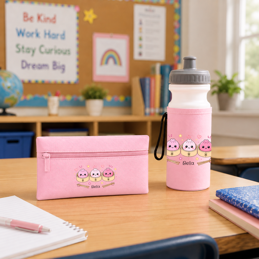 PINK DUMPLING SCHOOL SET