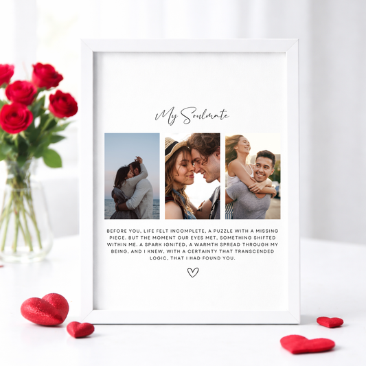 SOULMATE FRAMED PRINT