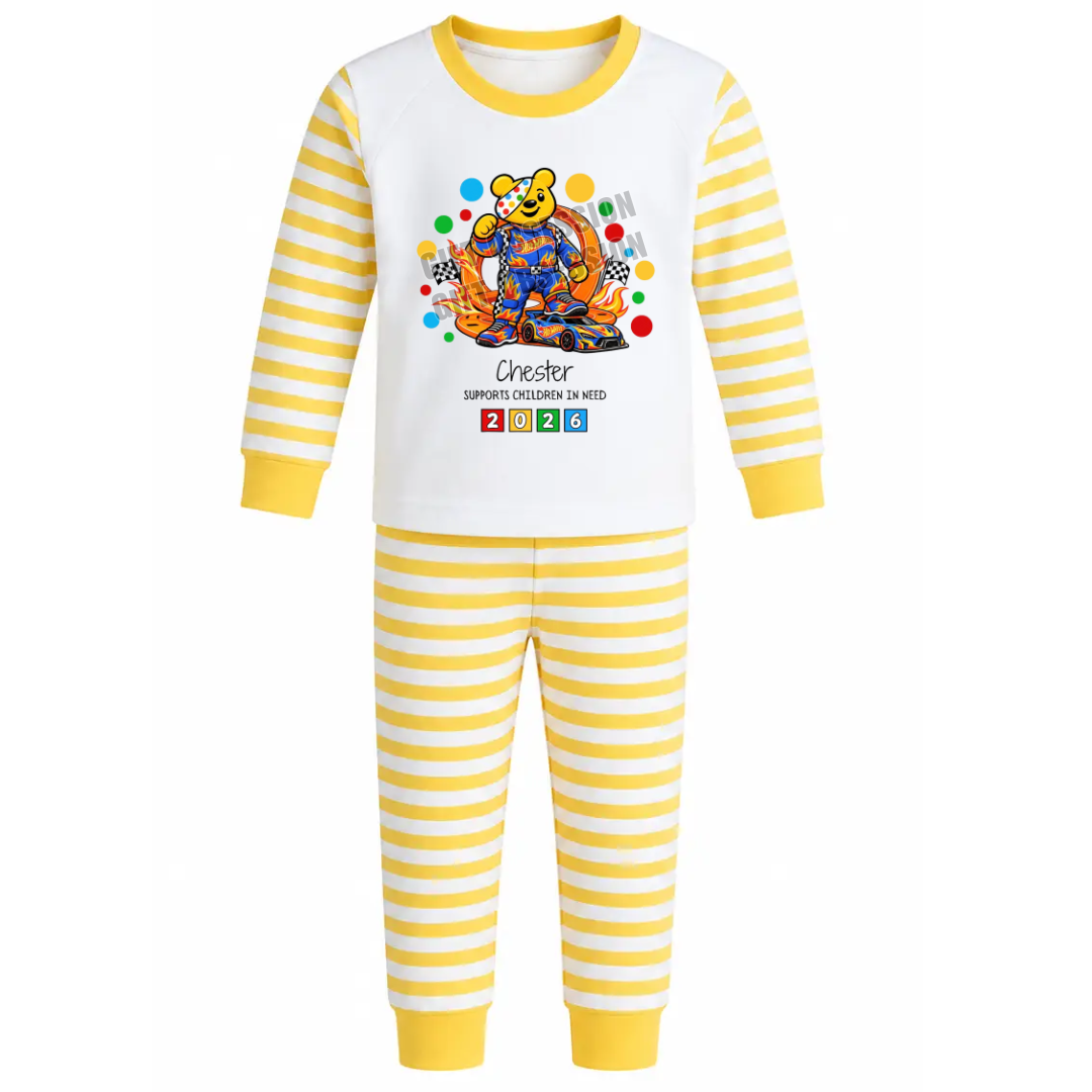 HOT WHEELS CHILDREN IN NEED PYJAMAS