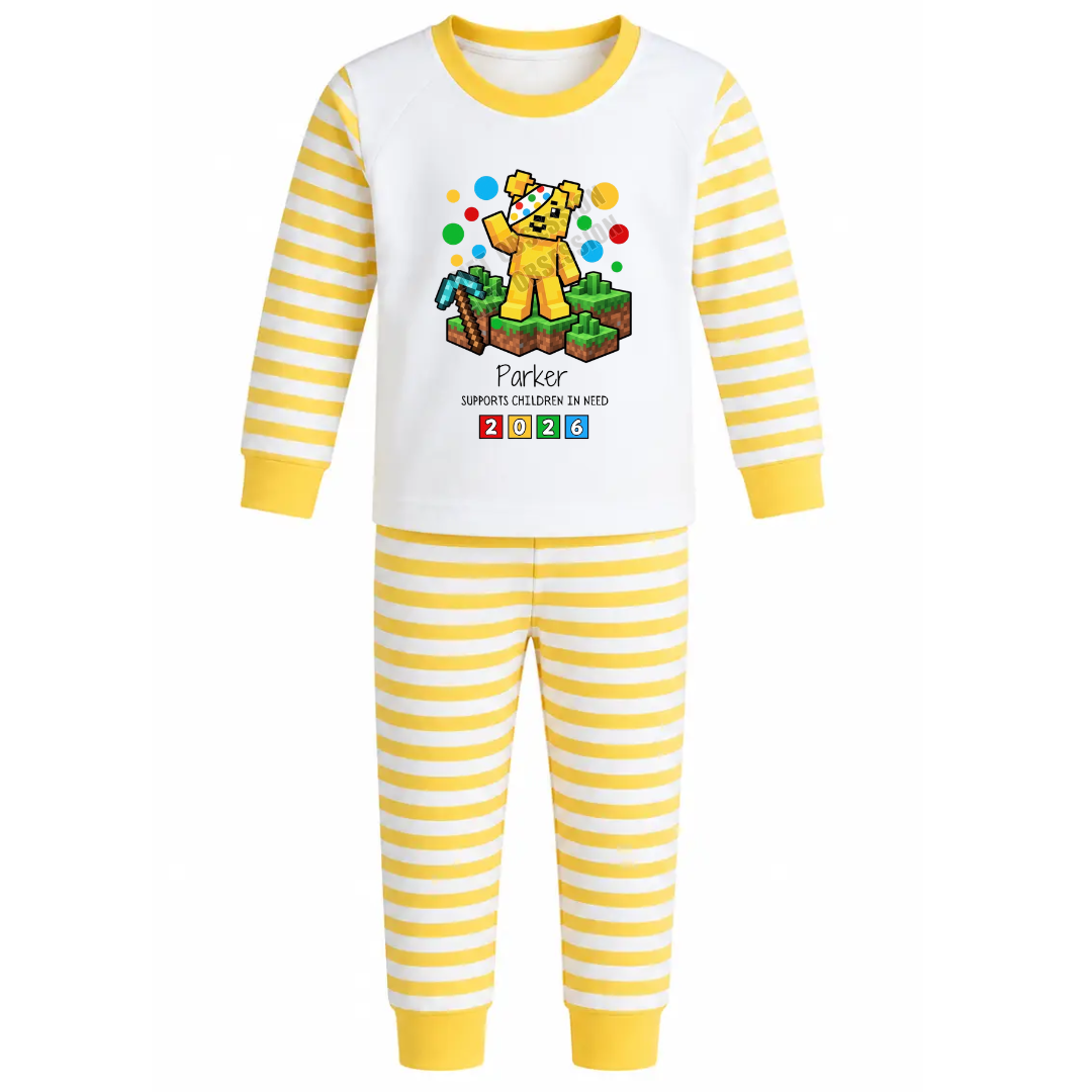 MINECRAFT CHILDREN IN NEED PYJAMAS
