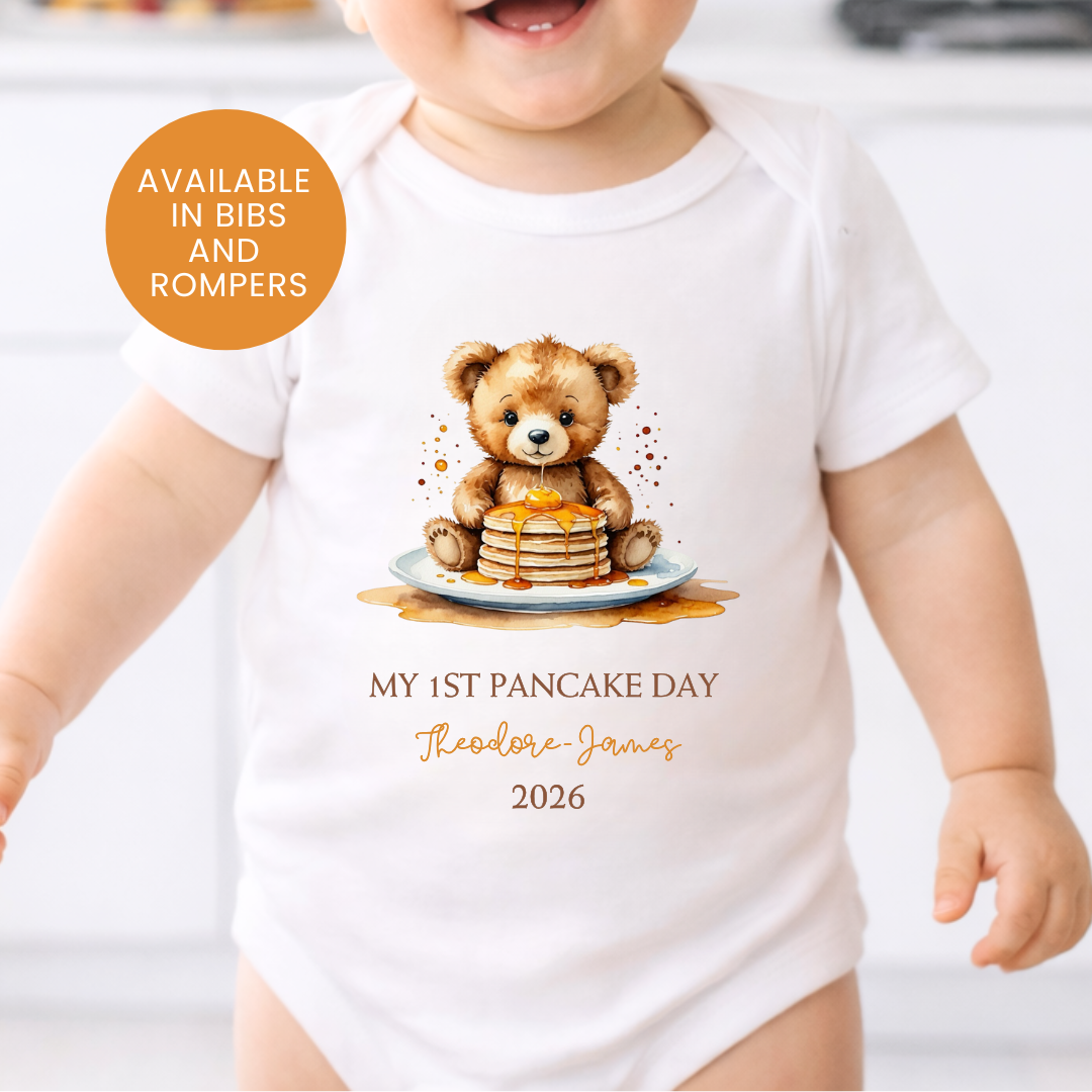 MY 1ST PANCAKE DAY VEST