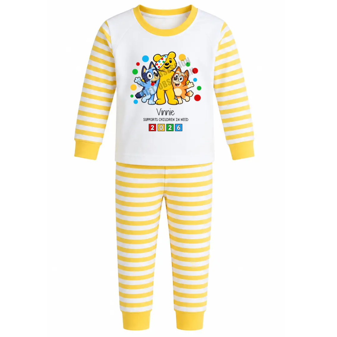 BLUEY CHILDREN IN NEED PYJAMAS