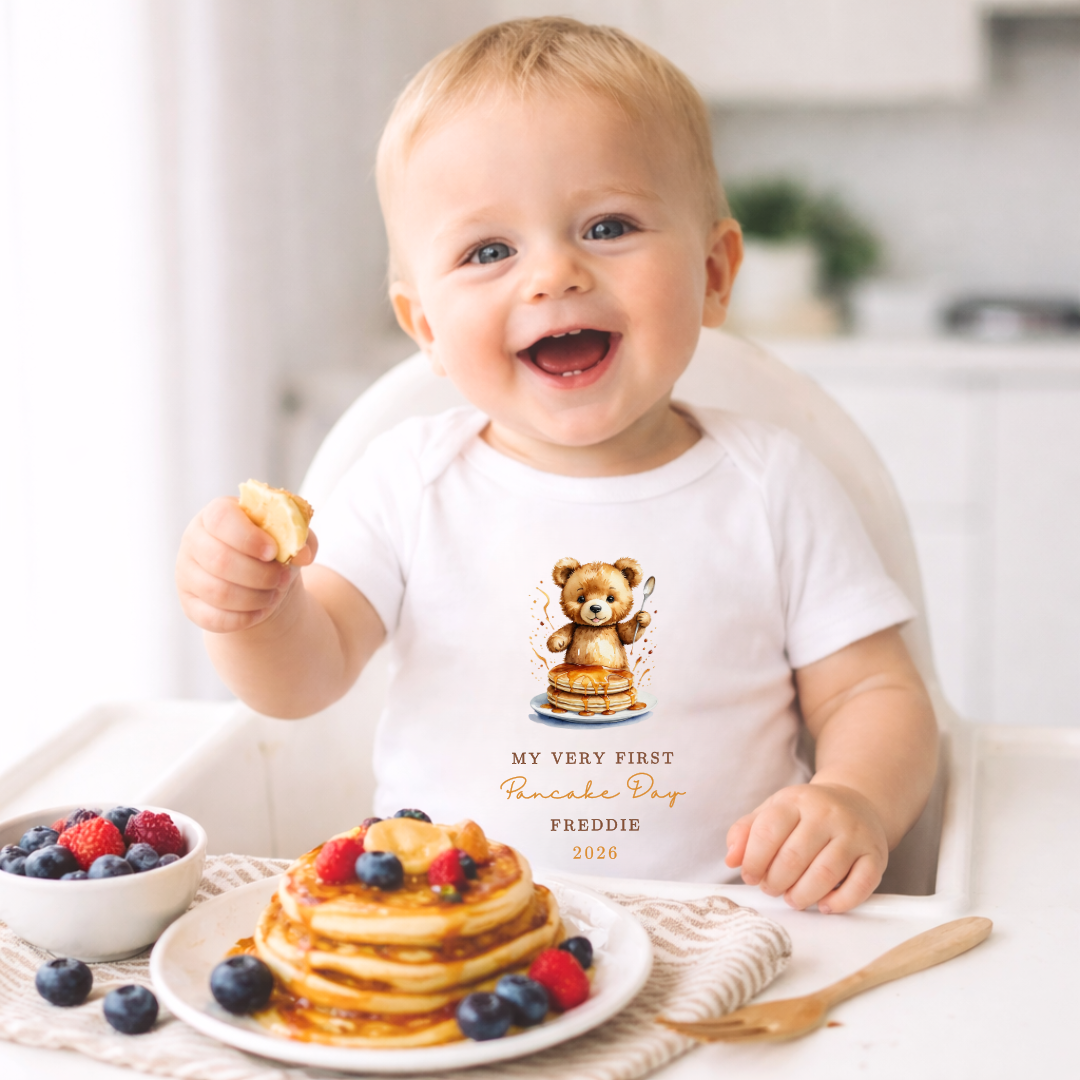 MY 1ST PANCAKE DAY VEST