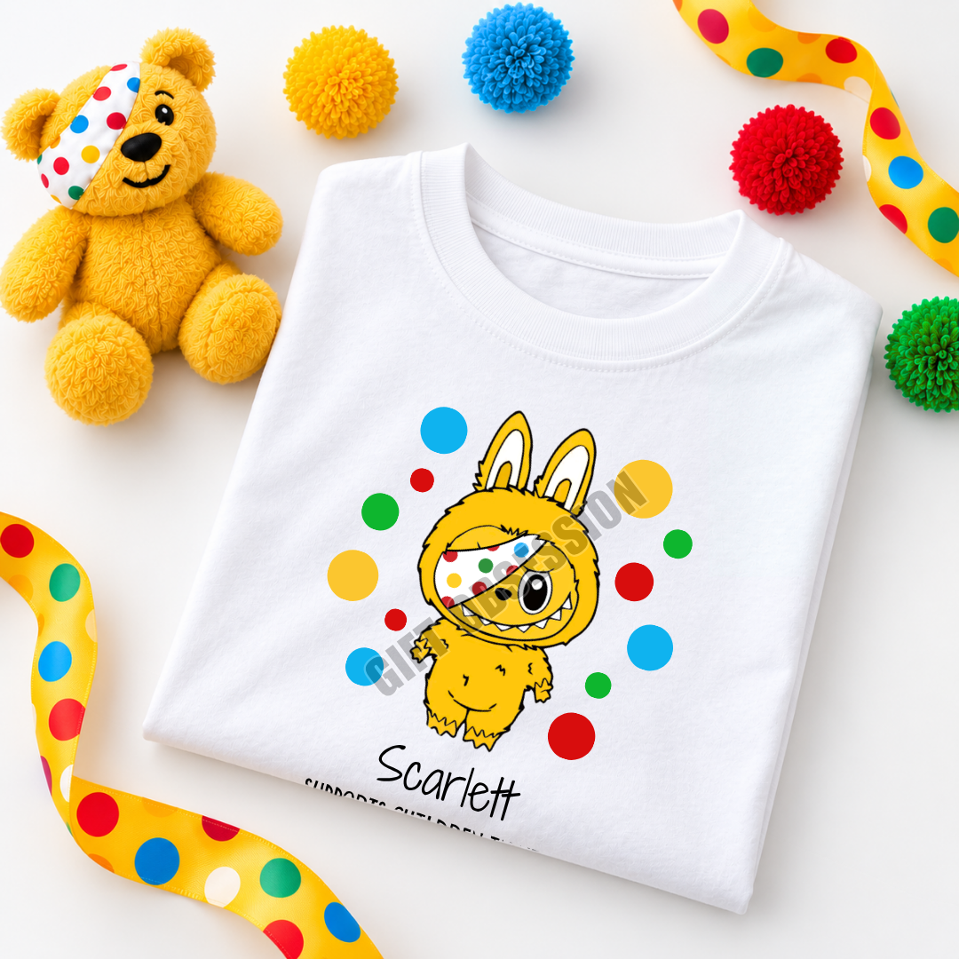 LUBUBU CHILDREN IN NEED T-SHIRT