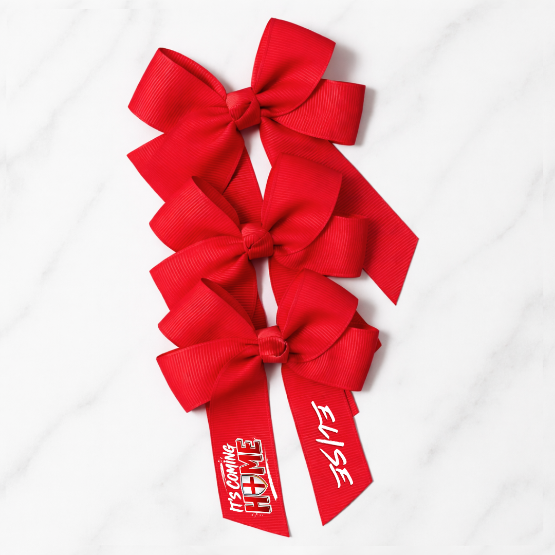 ENGLAND HAIR BOWS