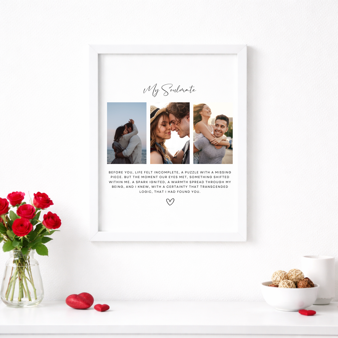 SOULMATE FRAMED PRINT