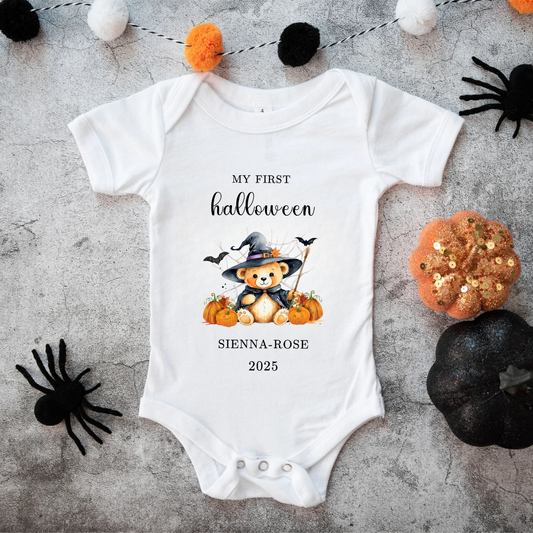 1ST HALLOWEEN BABY VEST