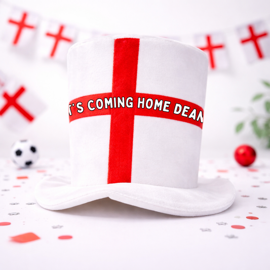 PERSONALISED ENGLAND HAT