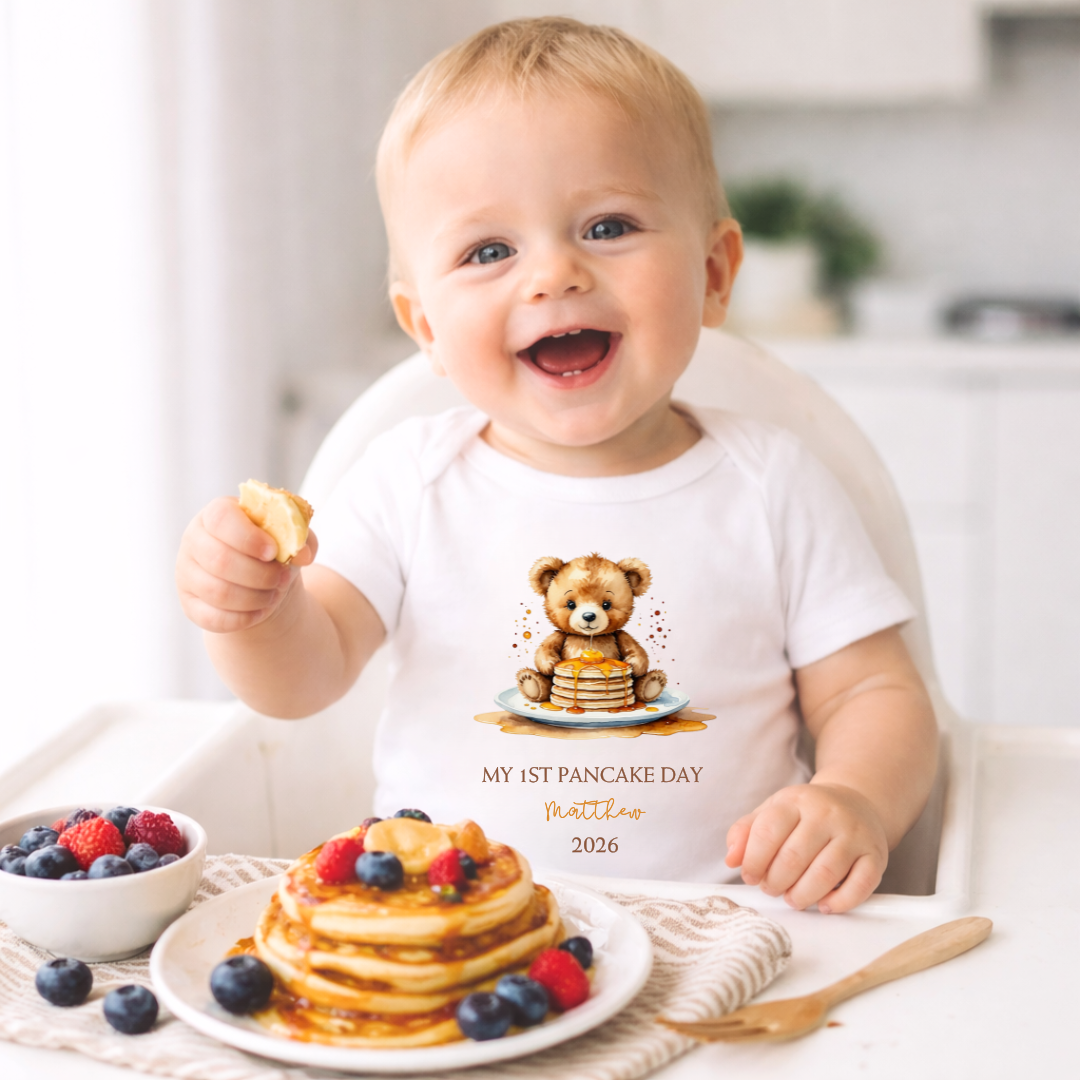 MY 1ST PANCAKE DAY VEST