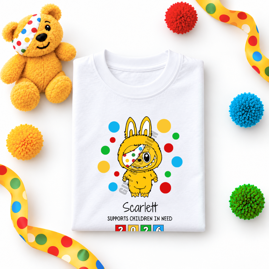 LUBUBU CHILDREN IN NEED T-SHIRT