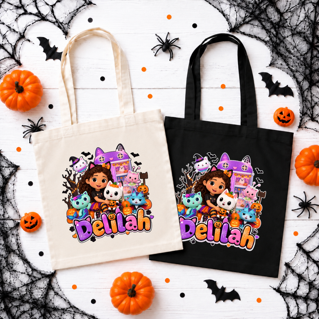GABBY DOLLS HOUSE TOTE BAGS