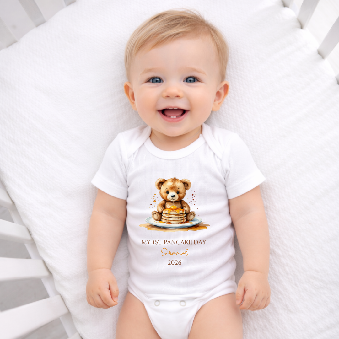 MY 1ST PANCAKE DAY VEST