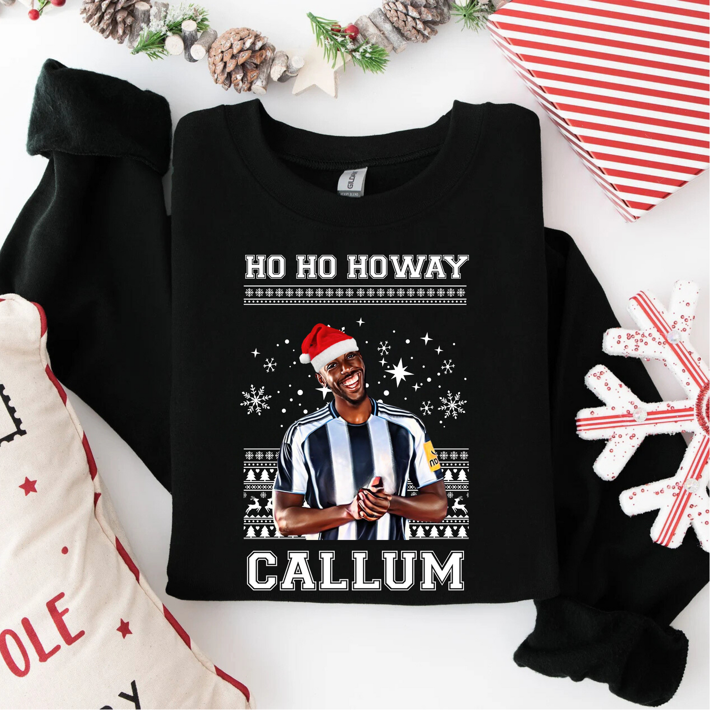 FOOTBALL CHRISTMAS SWEATSHIRT