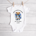 BORN TO SUPPORT BLACKBURN ROVERS BABY VEST
