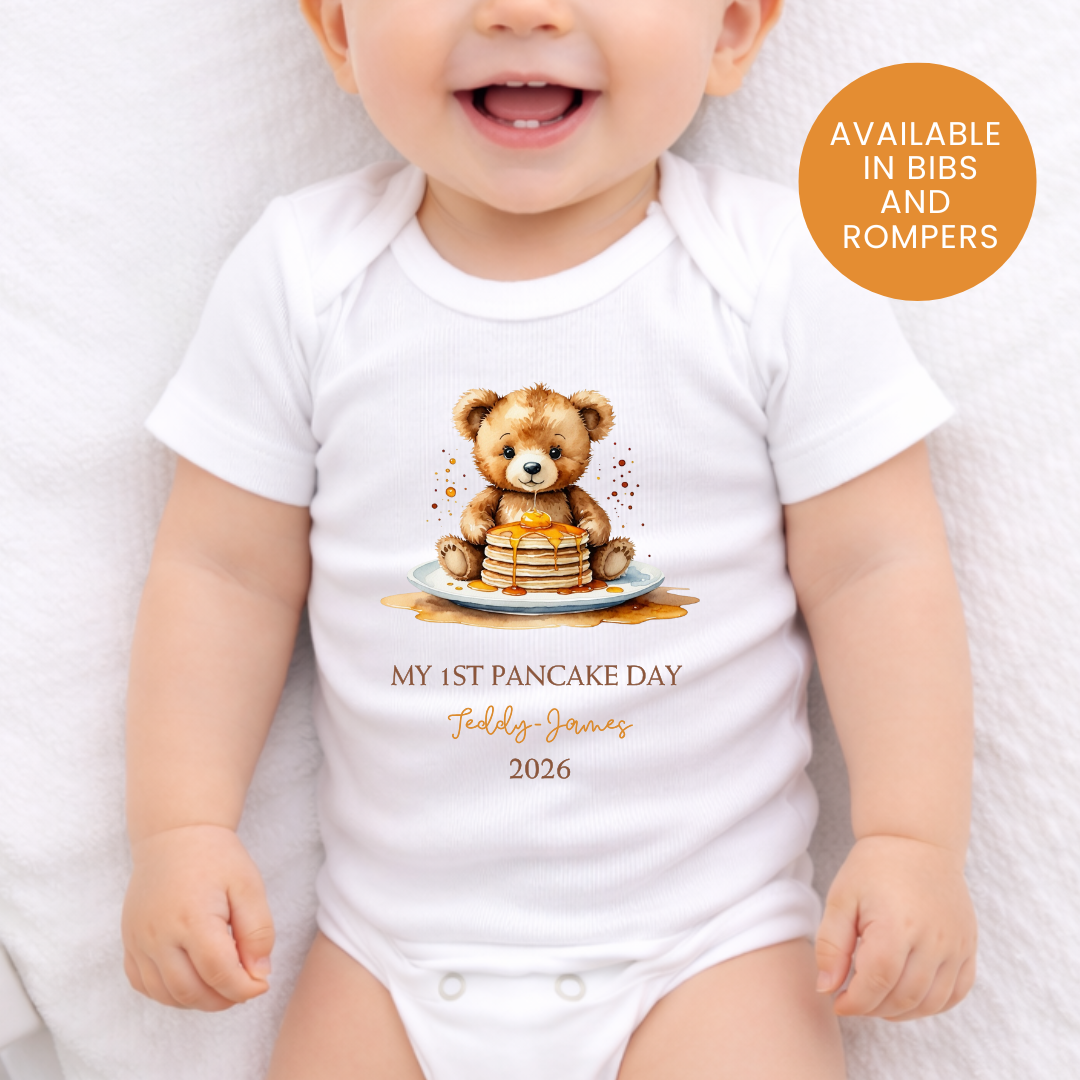 MY 1ST PANCAKE DAY VEST