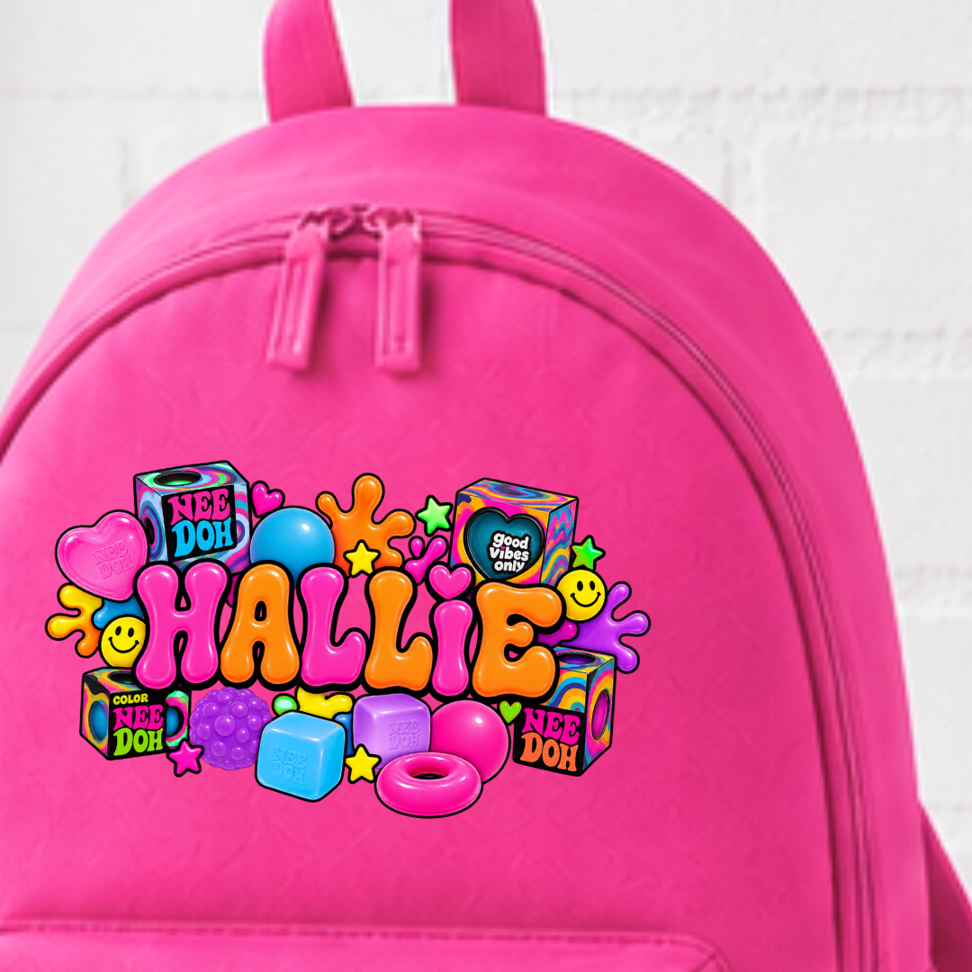 PINK NEE DOH BACKPACK