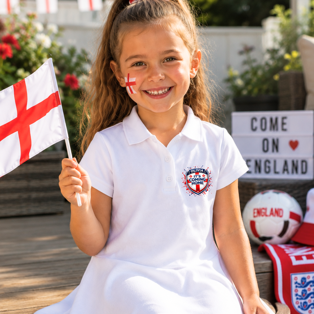 ENGLAND POLO DRESS