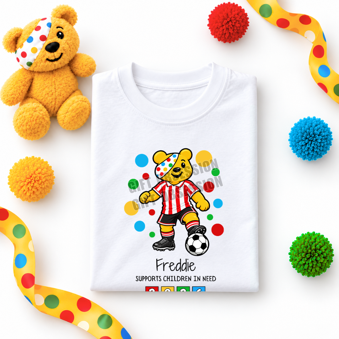 SUNDERLAND CHILDREN IN NEED T-SHIRT