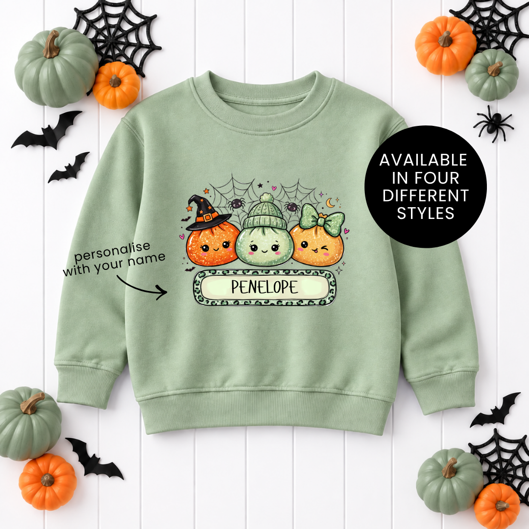 GREEN DUMPLING SWEATER