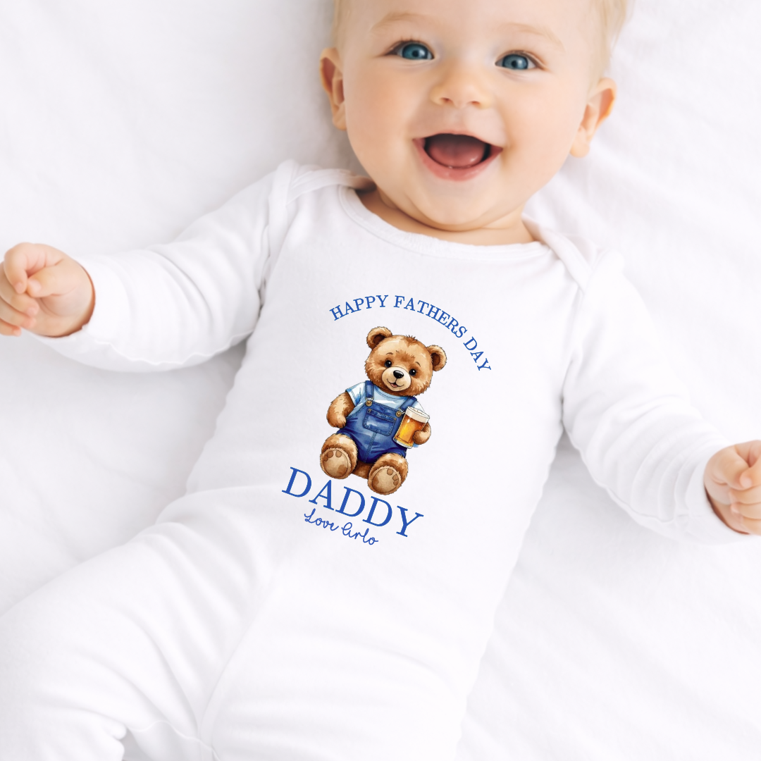 FATHERS DAY BABY SET