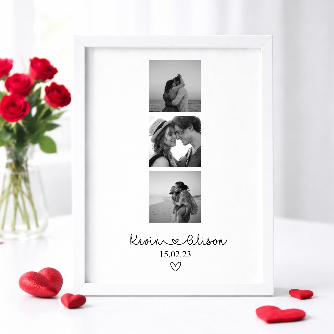 COLLAGE FRAMED PRINT