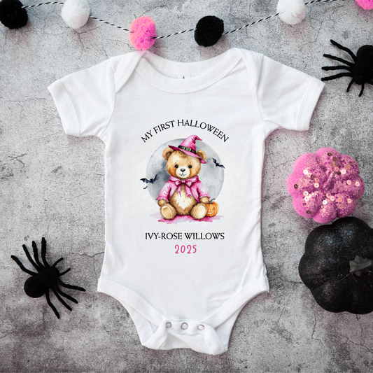 1ST HALLOWEEN BABY VEST