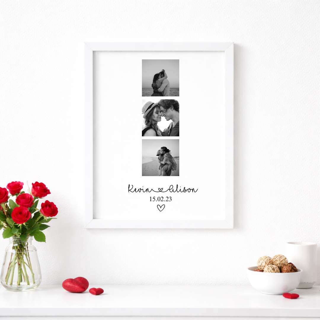 COLLAGE FRAMED PRINT