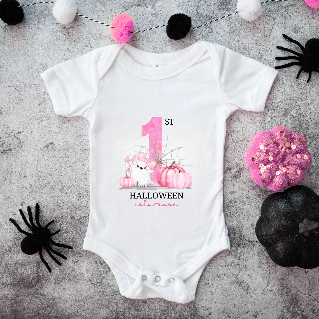1ST HALLOWEEN BABY VEST