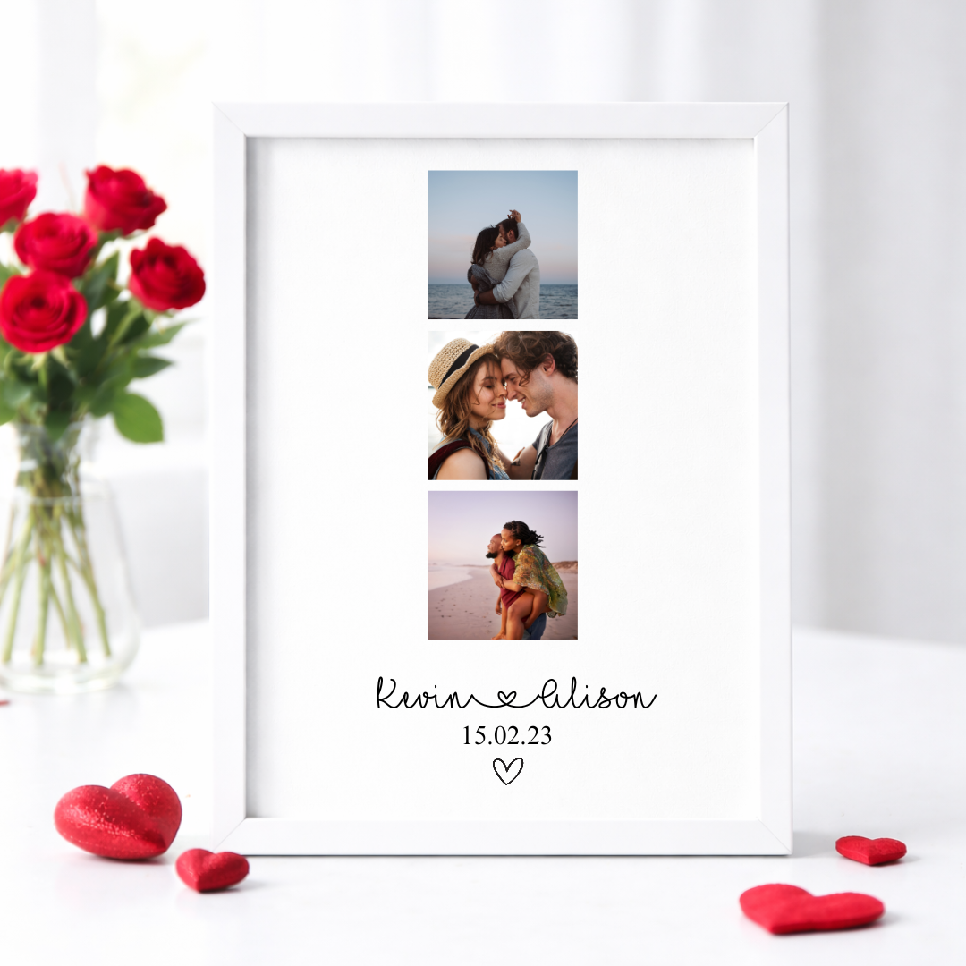 COLLAGE FRAMED PRINT