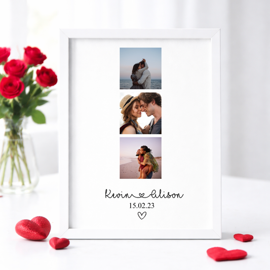 COLLAGE FRAMED PRINT