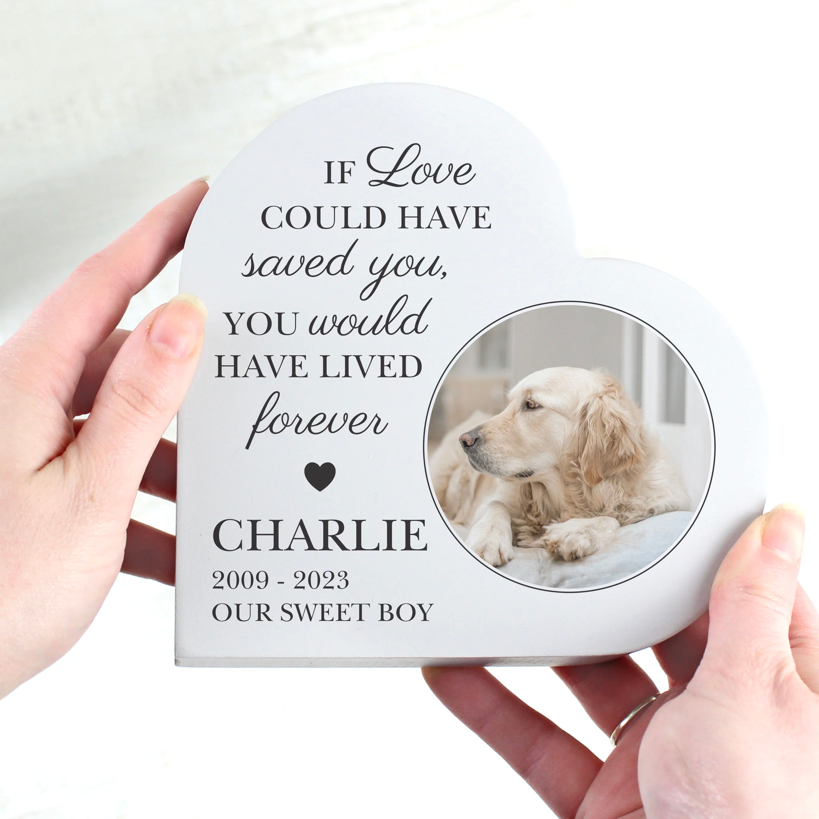 FREESTANDING MEMORIAL HEART