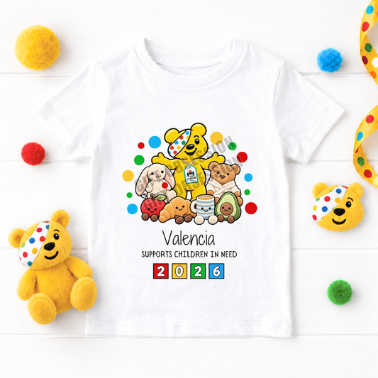 JELLYCAT CHILDREN IN NEED T-SHIRT