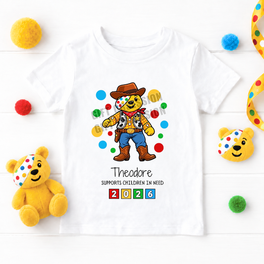 WOODY CHILDREN IN NEED T-SHIRT