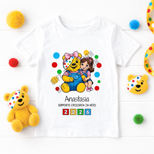 MISS RACHEL CHILDREN IN NEED T-SHIRT