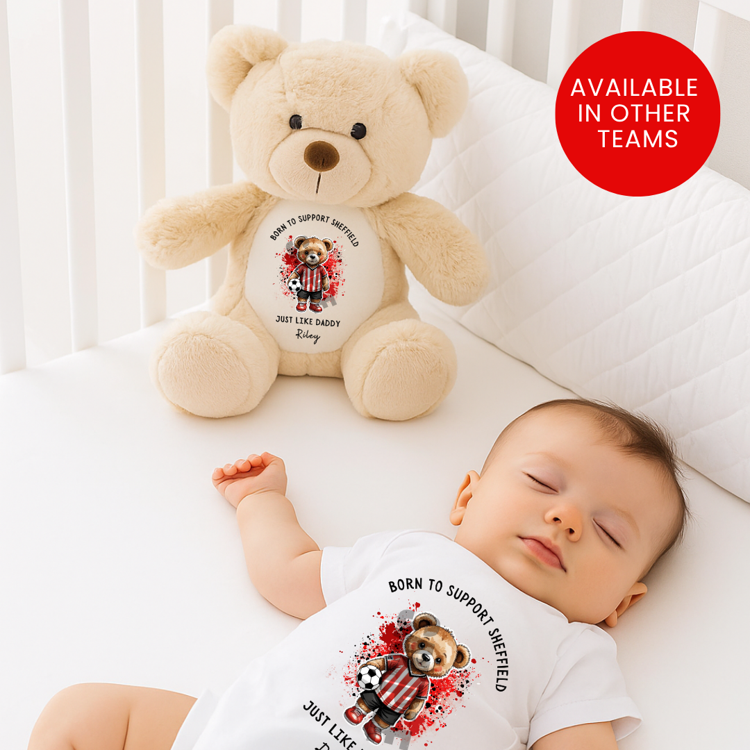 BABY SHEFFIELD FOOTBALL SET