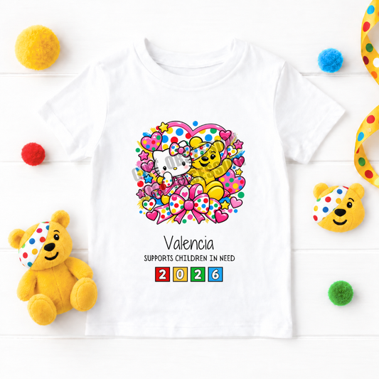 HELLO KITTY CHILDREN IN NEED T-SHIRT