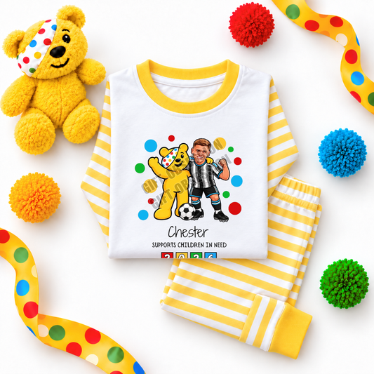 NUFC PLAYER CHILDREN IN NEED T-SHIRT