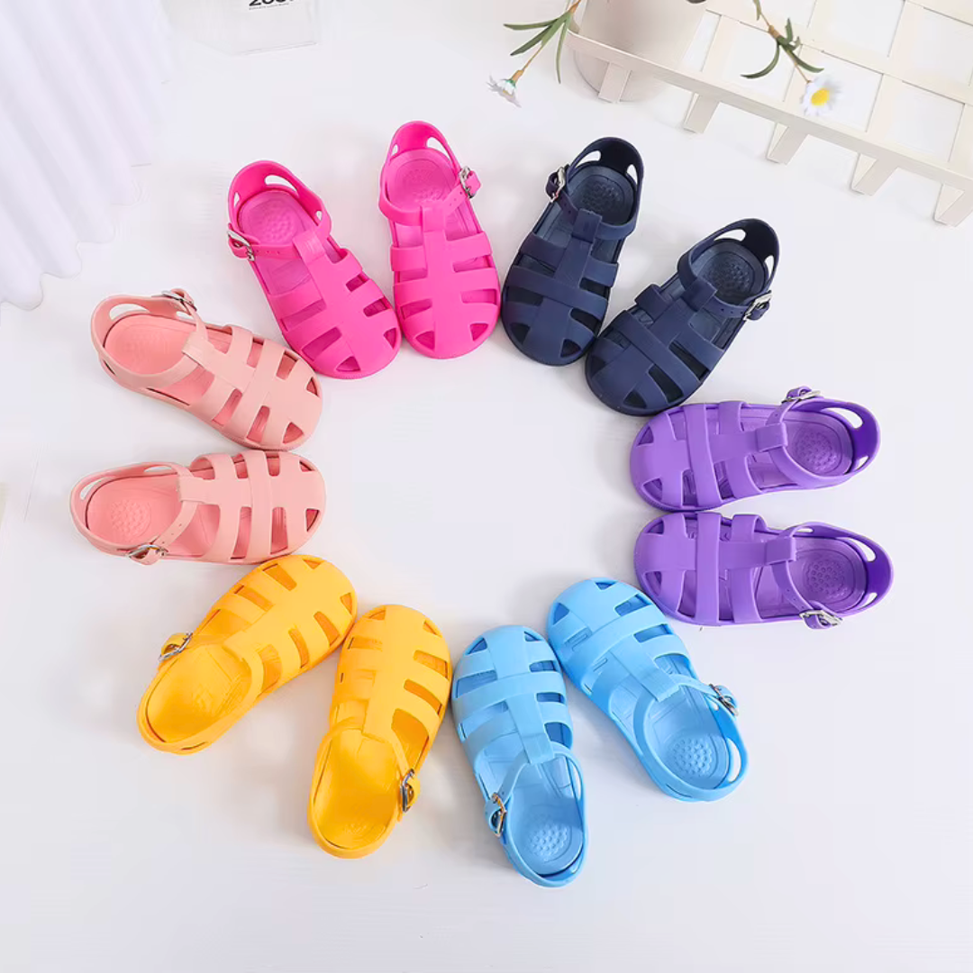 PERSONALISED JELLY SANDALS