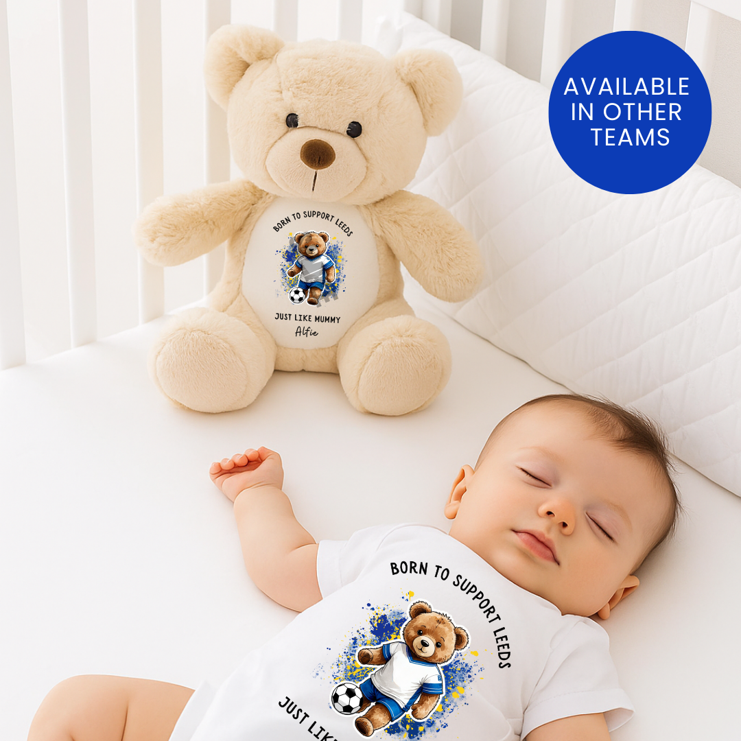 BABY LEEDS FOOTBALL SET