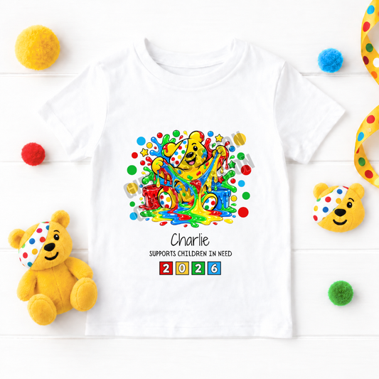 SLIME CHILDREN IN NEED T-SHIRT