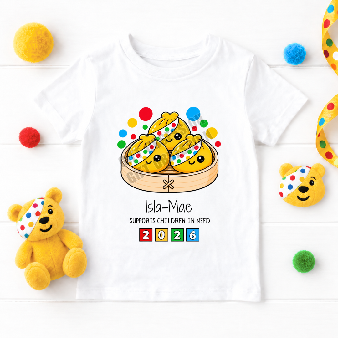 DUMPLING CHILDREN IN NEED T-SHIRT