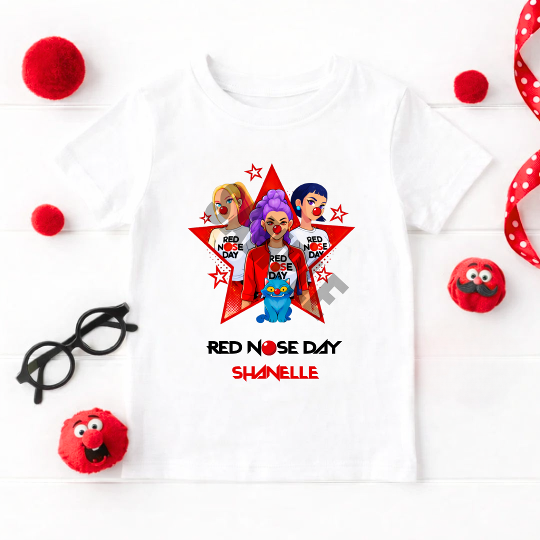 K-POP RED NOSE DAY T-SHIRT