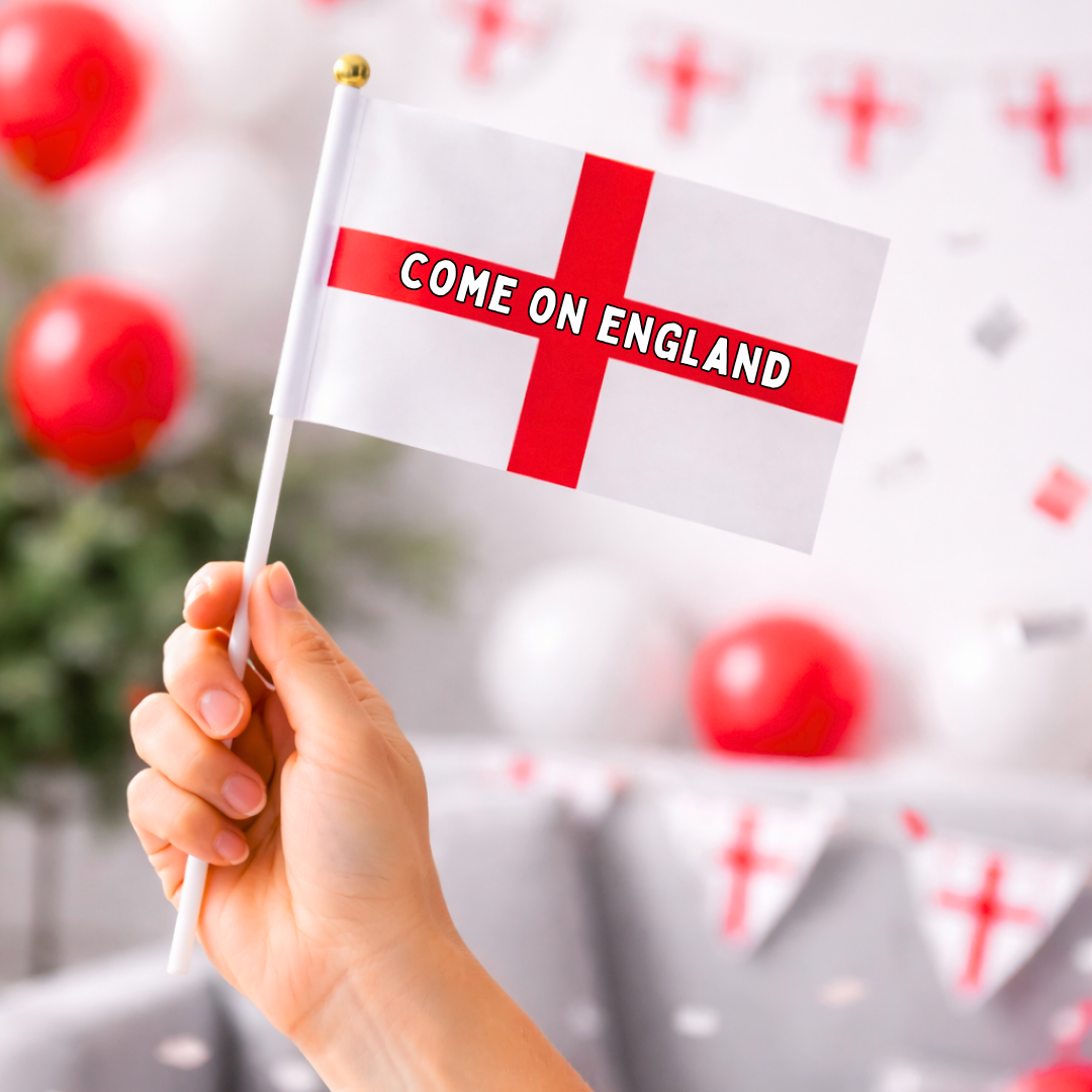 PERSONALISED ENGLAND FLAG