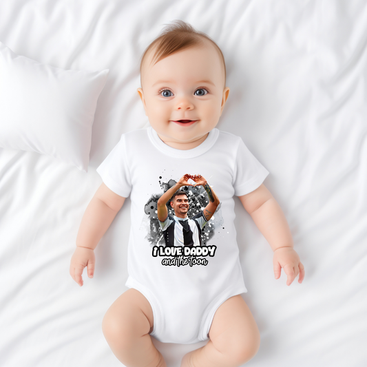 FATHERS DAY NUFC BABY VEST