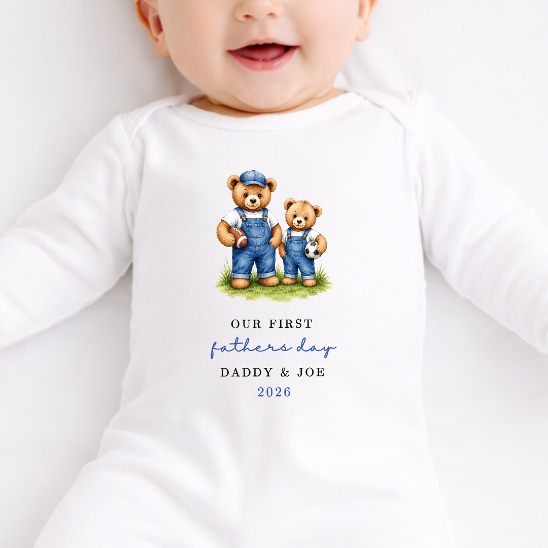 FATHERS DAY BABY SET
